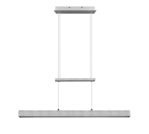 Κρεμαστό Φωτιστικό Reality LED 21W  Βουρτσισμένο Αλουμίνιο Μεταλλικό Step Dimmable 3000lm 3000K  R32043105