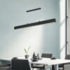 Κρεμαστό Φωτιστικό Reality LED 21W  Μαύρο Ματ Μεταλλικό Step Dimmable 3000lm 3000K  R32043132