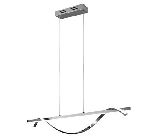 Κρεμαστό Φωτιστικό Trio Lighting LED 26W 4000K Χρωμίου Step Dimmable – R32201106