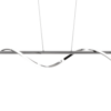 Κρεμαστό Φωτιστικό Trio Lighting LED 26W 4000K Χρωμίου Step Dimmable – R32201106