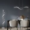 Κρεμαστό Φωτιστικό Trio Lighting LED 26W 4000K Χρωμίου Step Dimmable – R32201106