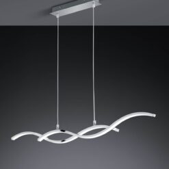 LED Κρεμαστό Φωτιστικό Cody 25W 2900lm 3000K Νικελ Reality – R32212100