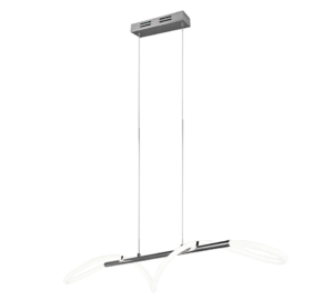 Κρεμαστό Φωτιστικό Trio Lighting LED 28W 4000K Χρωμίου Step Dimmable – R32361106