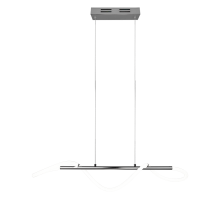 Κρεμαστό Φωτιστικό Trio Lighting LED 28W 4000K Χρωμίου Step Dimmable – R32361106