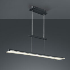 Κρεμαστό Φωτιστικό Reality LED 18W  Μαύρο Ματ Μεταλλικό Step Dimmable 1800lm 3000+4000+5000+6500K  R32421132