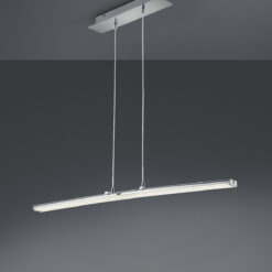 Κρεμαστό Φωτιστικό Reality LED 8W  Χρώμιο Μεταλλικό 800lm 4000K  R32552100