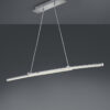 Κρεμαστό Φωτιστικό Reality LED 8W  Χρώμιο Μεταλλικό 800lm 4000K  R32552100