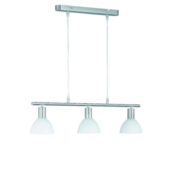 Κρεμαστό Φωτιστικό Reality   3xE14 Νίκελ Ματ Μεταλλικό    R335110307