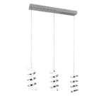 Κρεμαστό Φωτιστικό Trio Lighting LED 8W 4000K Χρωμίου Step Dimmable – R34183106