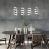 Κρεμαστό Φωτιστικό Trio Lighting LED 8W 4000K Χρωμίου Step Dimmable – R34184106