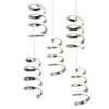 Κρεμαστό Φωτιστικό Trio Lighting LED 8W 4000K Χρωμίου Step Dimmable – R34185306