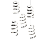 Κρεμαστό Φωτιστικό Trio Lighting LED 8W 4000K Χρωμίου Step Dimmable – R34185306