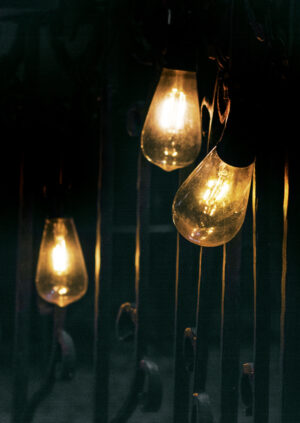 Κρεμαστό Φωτιστικό Reality CAMPUS 3x   LED Μαύρο Ματ Ανοξείδωτο Ατσάλι  Ηλιακό  με αισθητήρα φωτός επαναφορτιζόμενη μπαταρία IP44 – R35146132