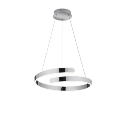 Κρεμαστό Φωτιστικό Reality PARMA   LED, 37W · 1x 4500lm, 4000K Χρώμιο Μεταλλικό   – R37071106