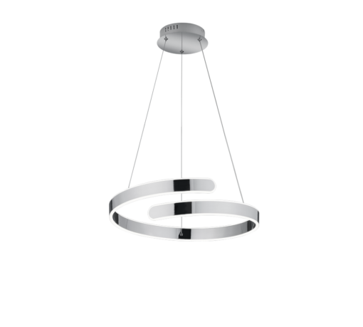 Κρεμαστό Φωτιστικό Reality PARMA   LED, 37W · 1x 4500lm, 4000K Χρώμιο Μεταλλικό   – R37071106