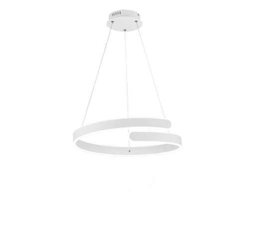 Κρεμαστό Φωτιστικό Reality PARMA   LED, 37W · 1x 4500lm, 4000K Λευκό Ματ Μεταλλικό   – R37071131