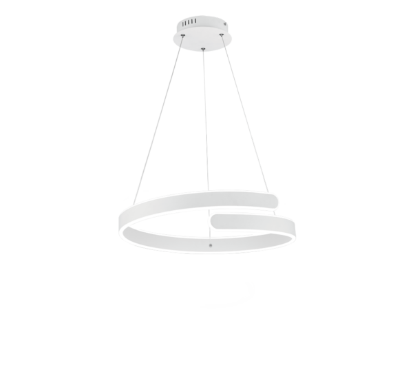 Κρεμαστό Φωτιστικό Reality PARMA   LED, 37W · 1x 4500lm, 4000K Λευκό Ματ Μεταλλικό   – R37071131