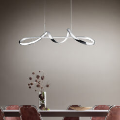 Κρεμαστό Φωτιστικό Reality PERUGIA  LED, 37W · 4500lm, 4000K Χρώμιο Μεταλλικό, Step dimmable- R37091106