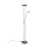 Φωτιστικό Δαπέδου Reality LED 27W  Νίκελ Ματ Μεταλλικό Dimmable 2700lm 3000K  R40073507