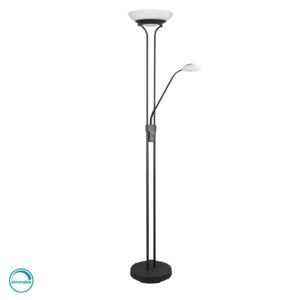 Φωτιστικό Δαπέδου Reality LED 27W  Μαύρο Ματ Μεταλλικό Dimmable 2700lm 3000K  R40073532