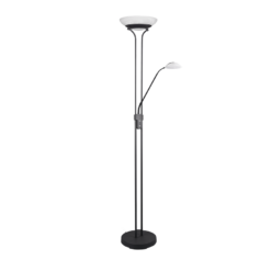 Φωτιστικό Δαπέδου Reality LED 27W  Μαύρο Ματ Μεταλλικό Dimmable 2700lm 3000K  R40073532