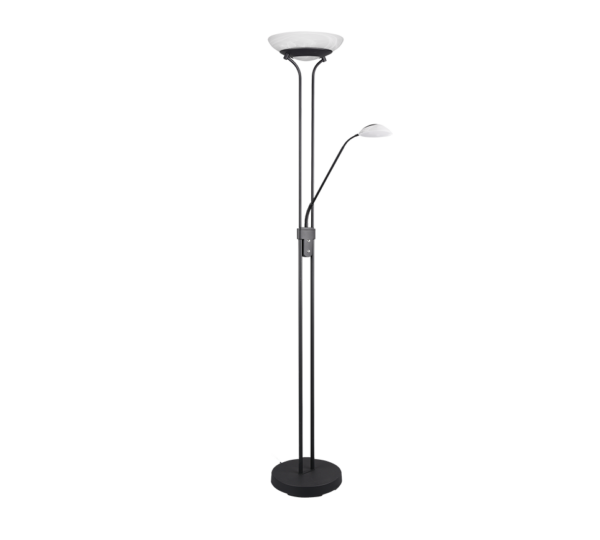 Φωτιστικό Δαπέδου Reality LED 27W  Μαύρο Ματ Μεταλλικό Dimmable 2700lm 3000K  R40073532