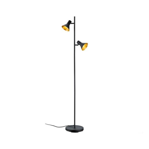 Φωτιστικό Δαπέδου Reality   2xE14 Μαύρο Μεταλλικό    R40162002