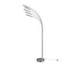 Φωτιστικό Δαπέδου Reality LED 3,5W  Νίκελ Ματ Μεταλλικό Step Dimmable 350lm 3000K  R41031507