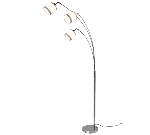 Φωτιστικό Δαπέδου Trio Lighting 3xE14 Χρώματος Χρωμίου – R41553006