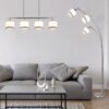 Φωτιστικό Δαπέδου Trio Lighting 3xE14 Χρώματος Χρωμίου – R41553006