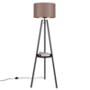 Φωτιστικό Δαπέδου Trio Lighting 1xE27 Μαύρου Χρώματος – R41561032