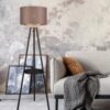 Φωτιστικό Δαπέδου Trio Lighting 1xE27 Μαύρου Χρώματος – R41561032