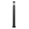 Φωτιστικό Κολωνάκι Κήπου Ανθρακί 100cm PALOMA 1x E27 με Ανιχνευτή Κίνησης IP44 Reality – R41719142