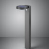 Ηλιακό Κολωνάκι με Ανιχνευτή Κίνησης Reality LED 4,5W  Ανθρακί Ατσάλι 290lm 3000K IP44 R42251142