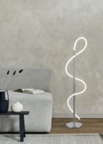 Φωτιστικό Δαπέδου Trio Lighting LED 28W 4000K Χρωμίου – R42361106