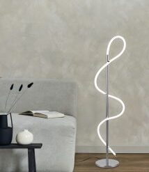 Φωτιστικό Δαπέδου Trio Lighting LED 28W 4000K Χρωμίου – R42361106
