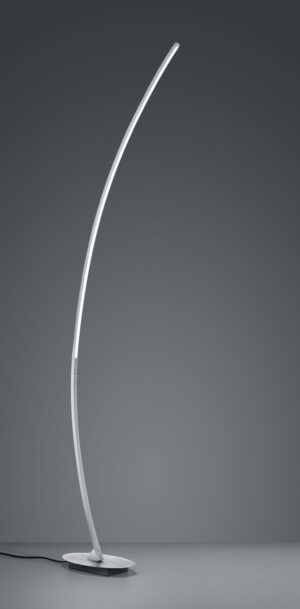 Φωτιστικό Δαπέδου Reality LED 11W  Βουρτσισμένο Αλουμίνιο Μεταλλικό 1100lm 3000K  R42791105