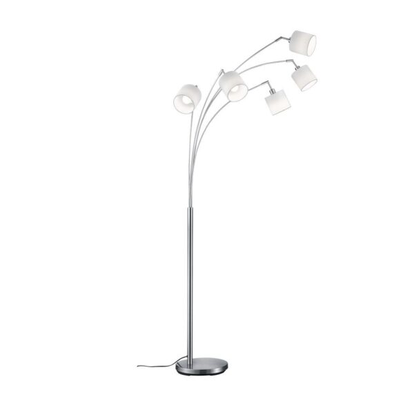 Φωτιστικό Δαπέδου Reality   5xE14 Νίκελ Ματ Μεταλλικό    R46330501