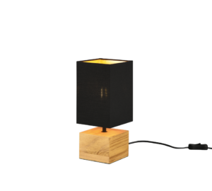 Επιτραπέζιο Φωτιστικό Reality WOODY  1x E14 Φυσικό Ξύλο   – R50171080