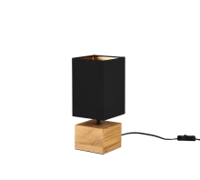 Επιτραπέζιο Φωτιστικό Reality WOODY  1x E14 Φυσικό Ξύλο   – R50171080