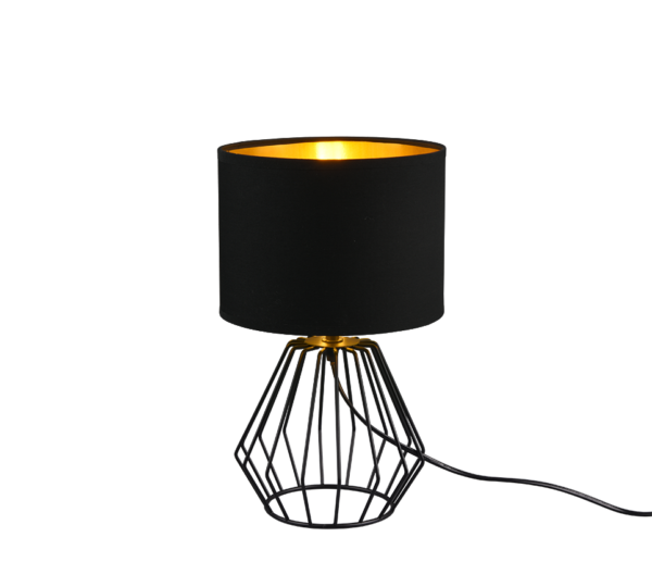 Πορτατιφ Reality E14   Μαύρο Μεταλλικό    – R50931002