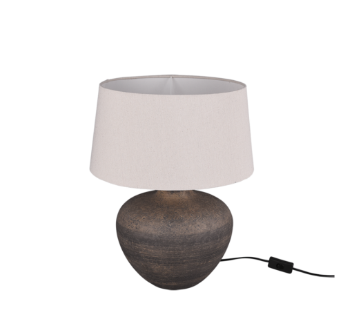 Πορτατίφ Reality   E27 Καφέ Κεραμικό    R50963844