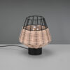 Επιτραπέζιο Φωτιστικό Reality BORKA  1x E27 Φυσικό Rattan   – R51261036