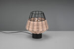 Επιτραπέζιο Φωτιστικό Reality BORKA  1x E27 Φυσικό Rattan   – R51261036