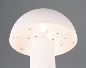 Επιτραπέζιο Φωτιστικό Reality 1x E14 Χρώματος Λευκό Ματ – R51361031