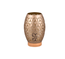 Επιτραπέζιο Φωτιστικό Trio Lighting 1xE27 Καφέ Χρώματος – R51571065