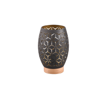 Επιτραπέζιο Φωτιστικό Trio Lighting 1xE27 Μαύρου Χρώματος – R51571080