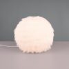 Πορτατιφ με Fluffy Λευκό Βελούδο FURRY Reality 1x E14 – R51581001