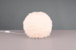 Πορτατιφ με Fluffy Λευκό Βελούδο FURRY Reality 1x E14 – R51581001