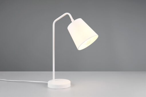 Επιτραπέζιο Φωτιστικό Reality 1x E27 Λευκό Ματ – R51721031